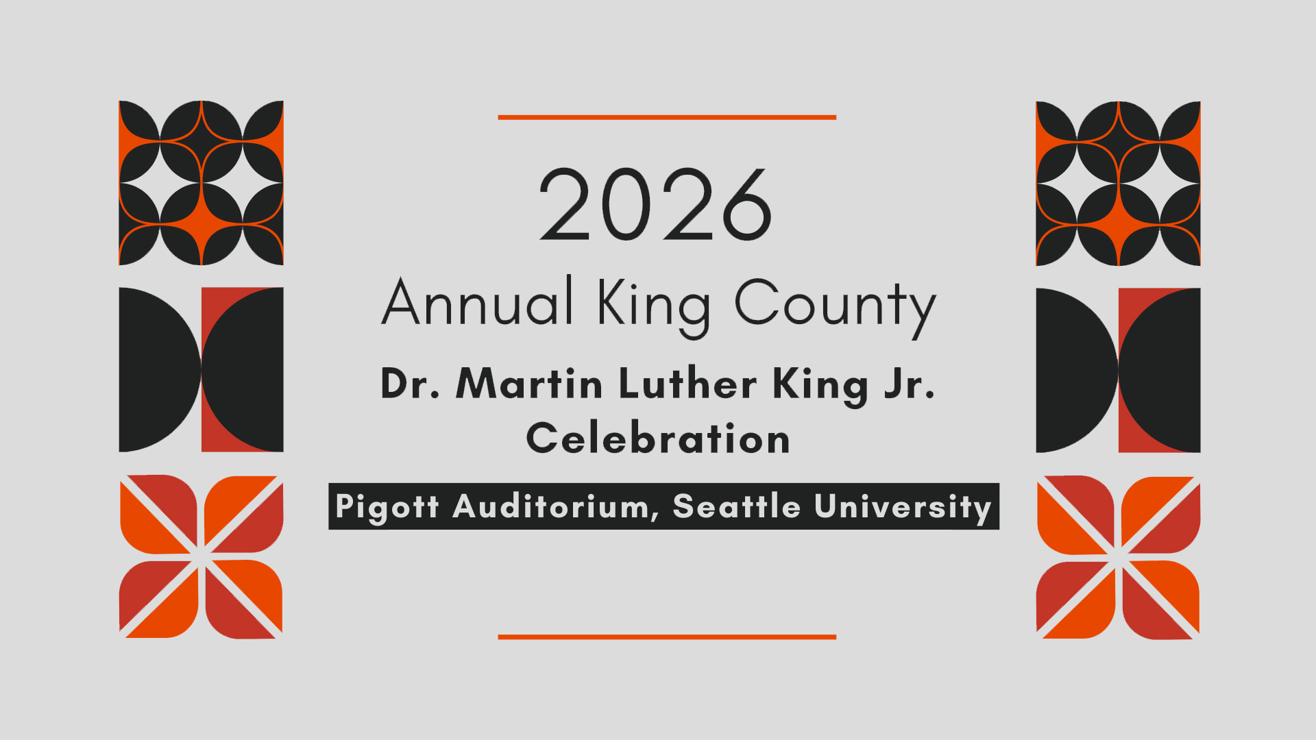 Thumbnail image for King County Rev. Dr. Martin Luther King, Jr. Celebration